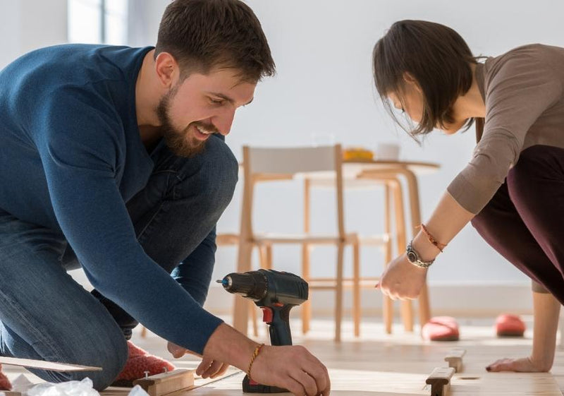 tips to putting flatpack furniture together from UCAN. Cupboards, diy kitchens and more.