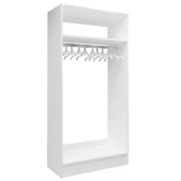 Built In Cupboard frame with hanging space