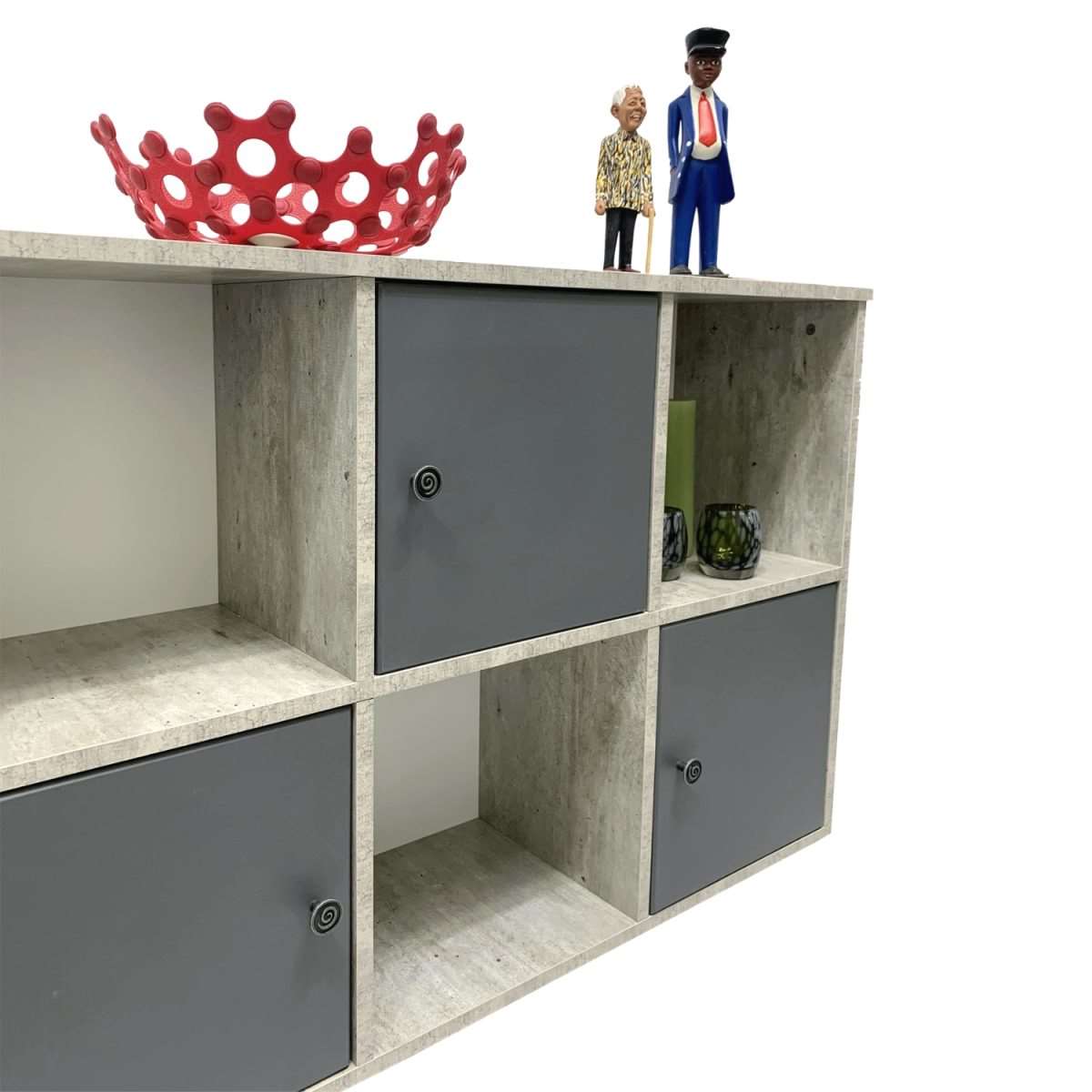 8 Cube 4 Door Cupboard (low)