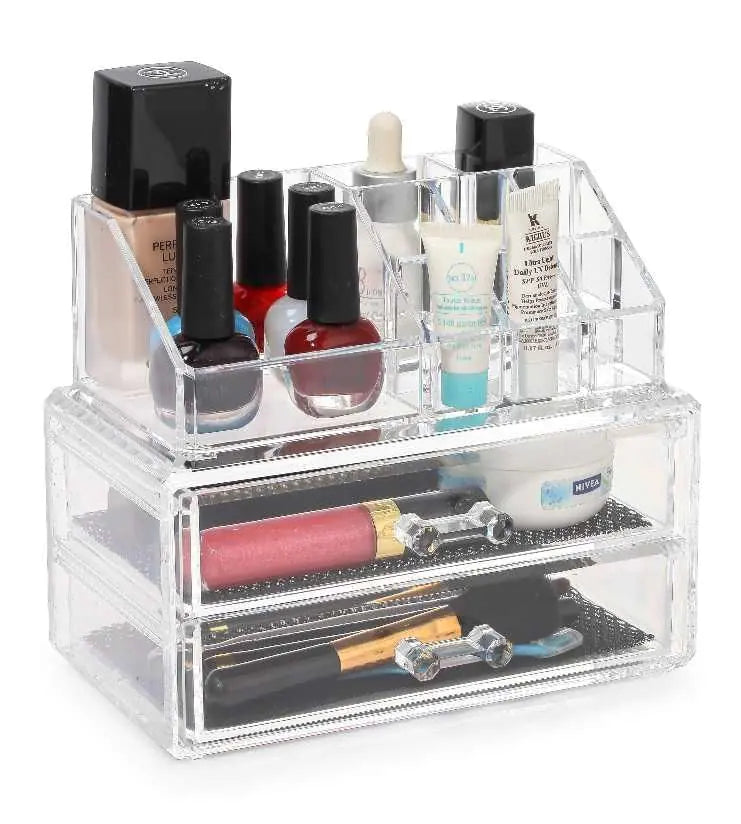 Acrylic Cosmetic Organiser (2 Drawers)