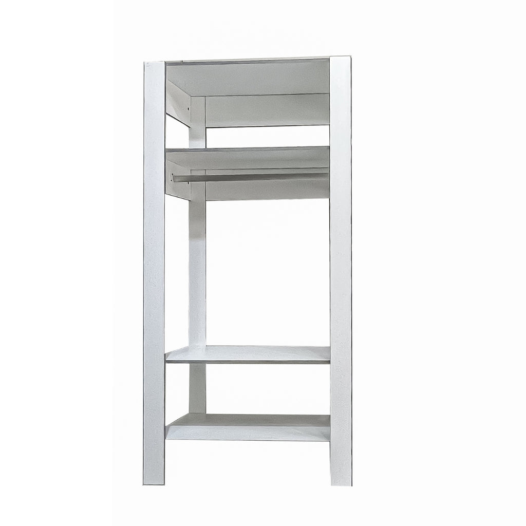 Freestanding Cupboard with Rail and Shelf Wardrobe Flatpack UCAN