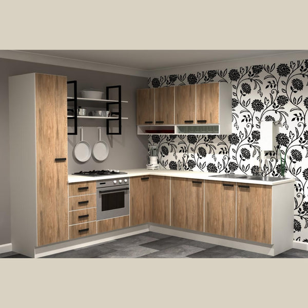 Modern Corner Tia Starter Kitchen