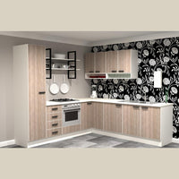 Modern Corner Tia Starter Kitchen