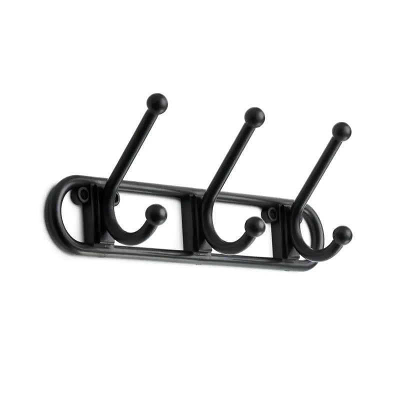 Plastic 3 Hook Coat Rack