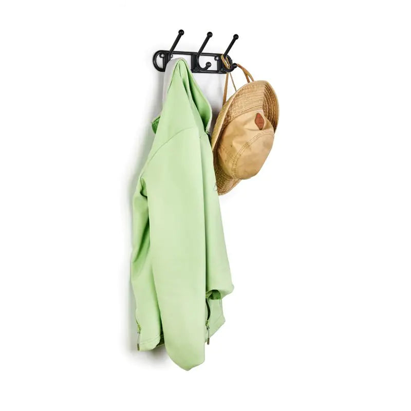 Plastic 3 Hook Coat Rack