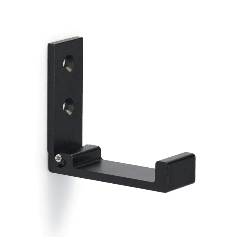Black Aluminium Foldable Coat Hook