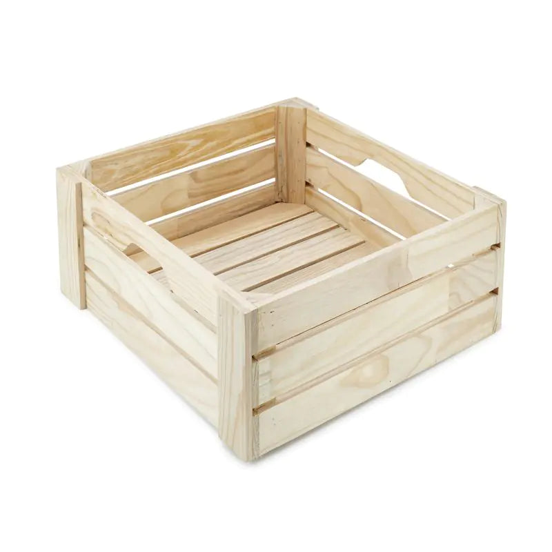 Raw Pine Drawer Crate - 400