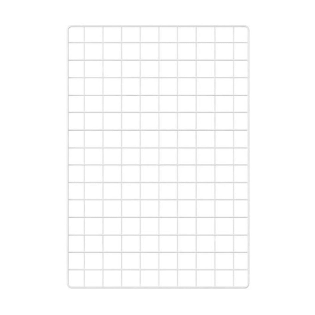 Metal Grid Board White - 65x45cm