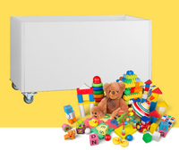 Wilbur Warthog's Deep Toy Box on Castors