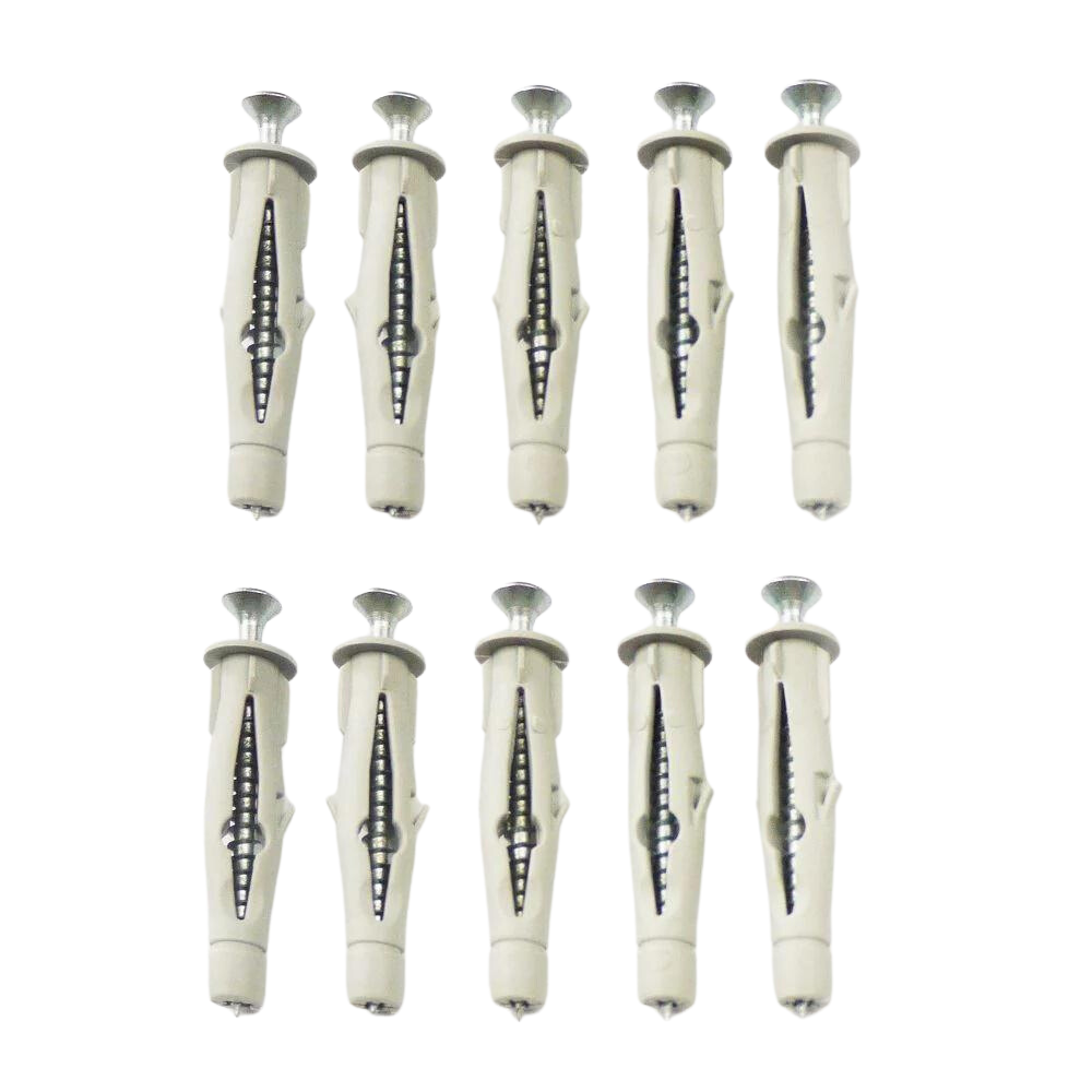 Universal Fixing Kit (10 plugs & 10 screws)