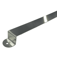 Stainless Steel Midway Rail with Hooks
