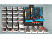 43Pc Storage Bin Kit