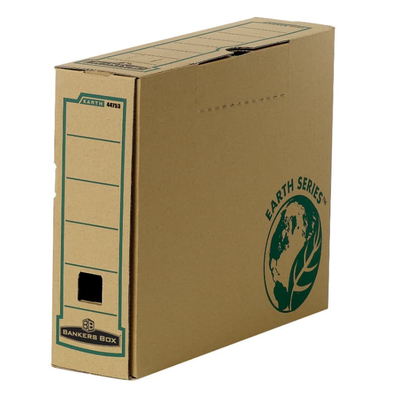 Bankers Box® Earth Series 80mm A4 Transfer File - 4pk
