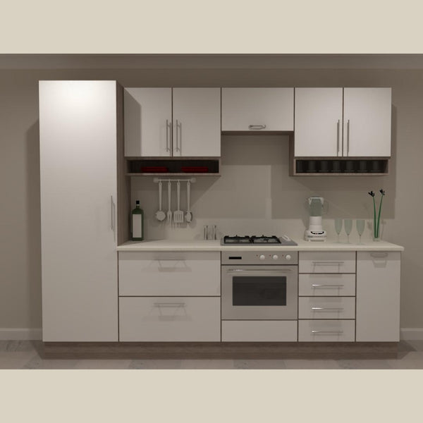 Modern Flat Wall Tia Starter Kitchen