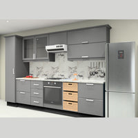 STRAIGHT Melamine Storm Grey