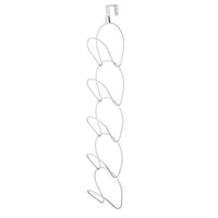 Set of 5 Metal Hat Holders-White