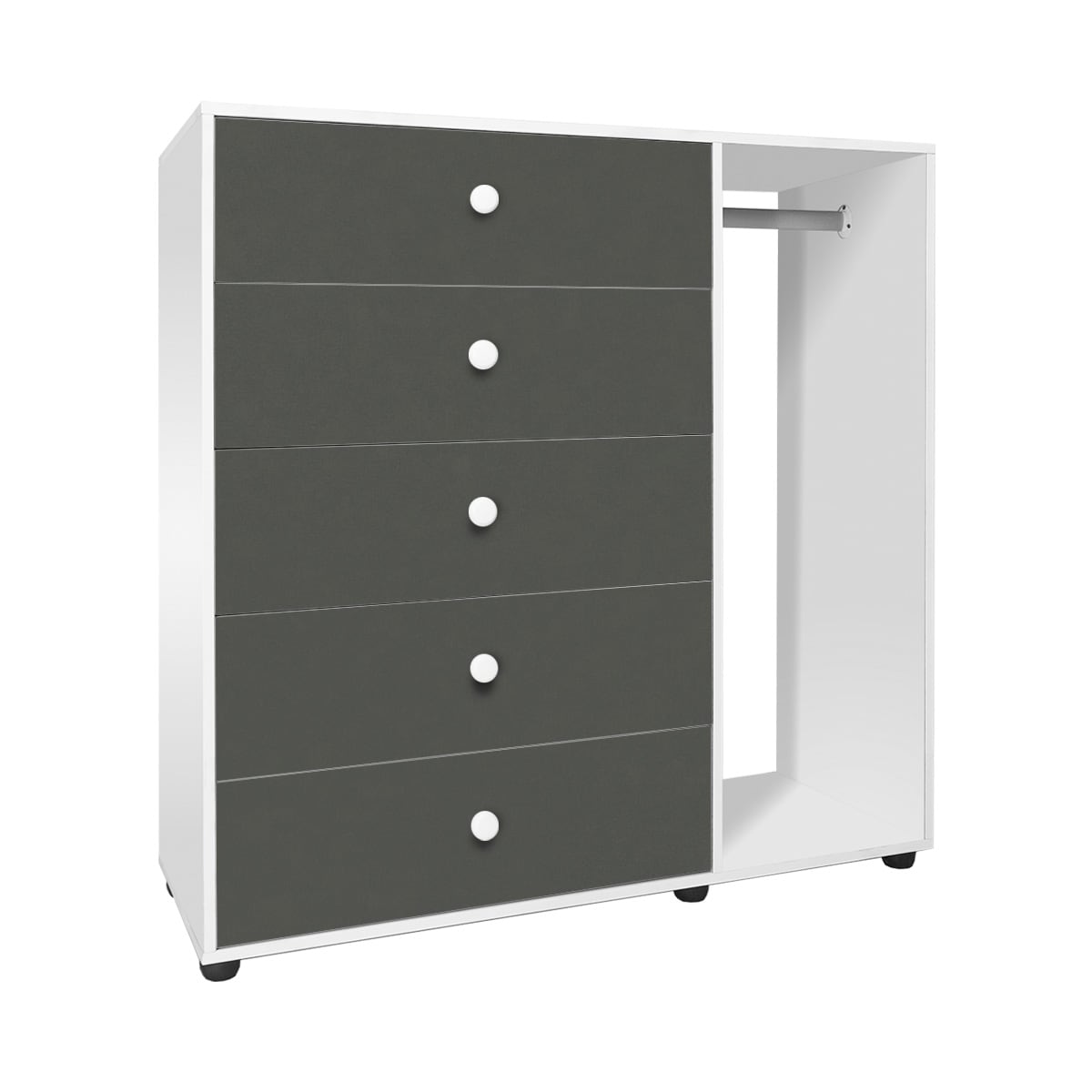 Chest of Drawers with Hanging Rail (NU10)