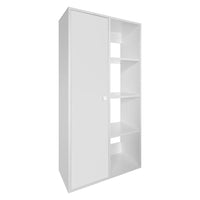 Wall-mounted Vanity Cupboard with Open Shelves