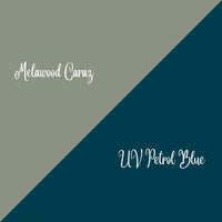 UV Petrol Blue & Caraz
