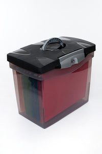Portable Filing Case with files
