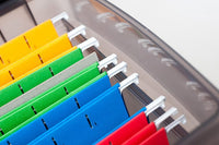 Portable Filing Case with files