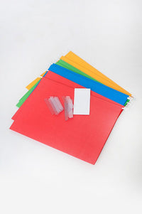 Portable Filing Case with files