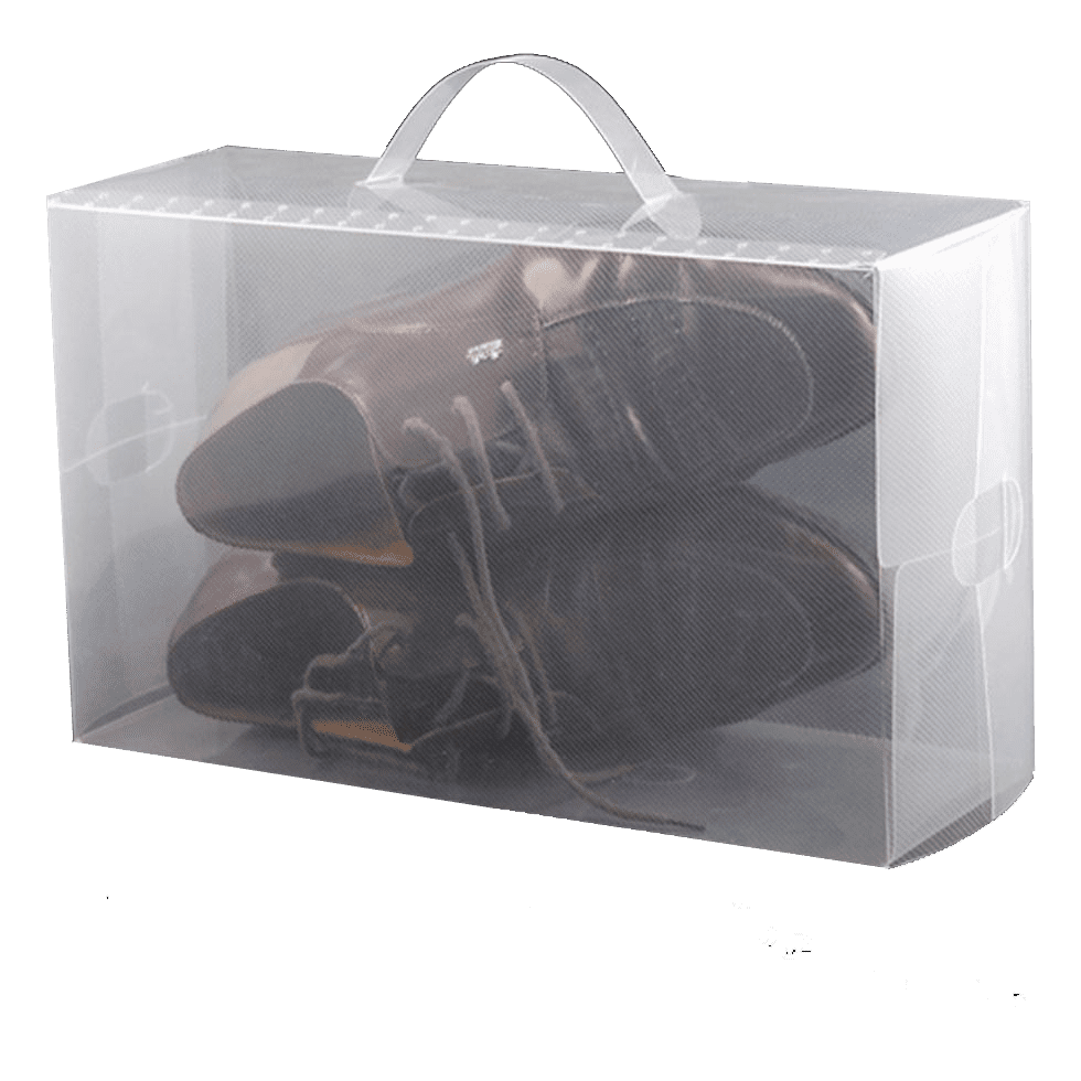 Clear Shoe Box