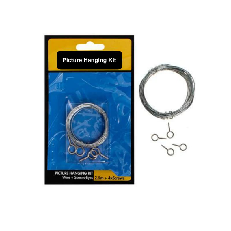 Picture Wire & Screws Set