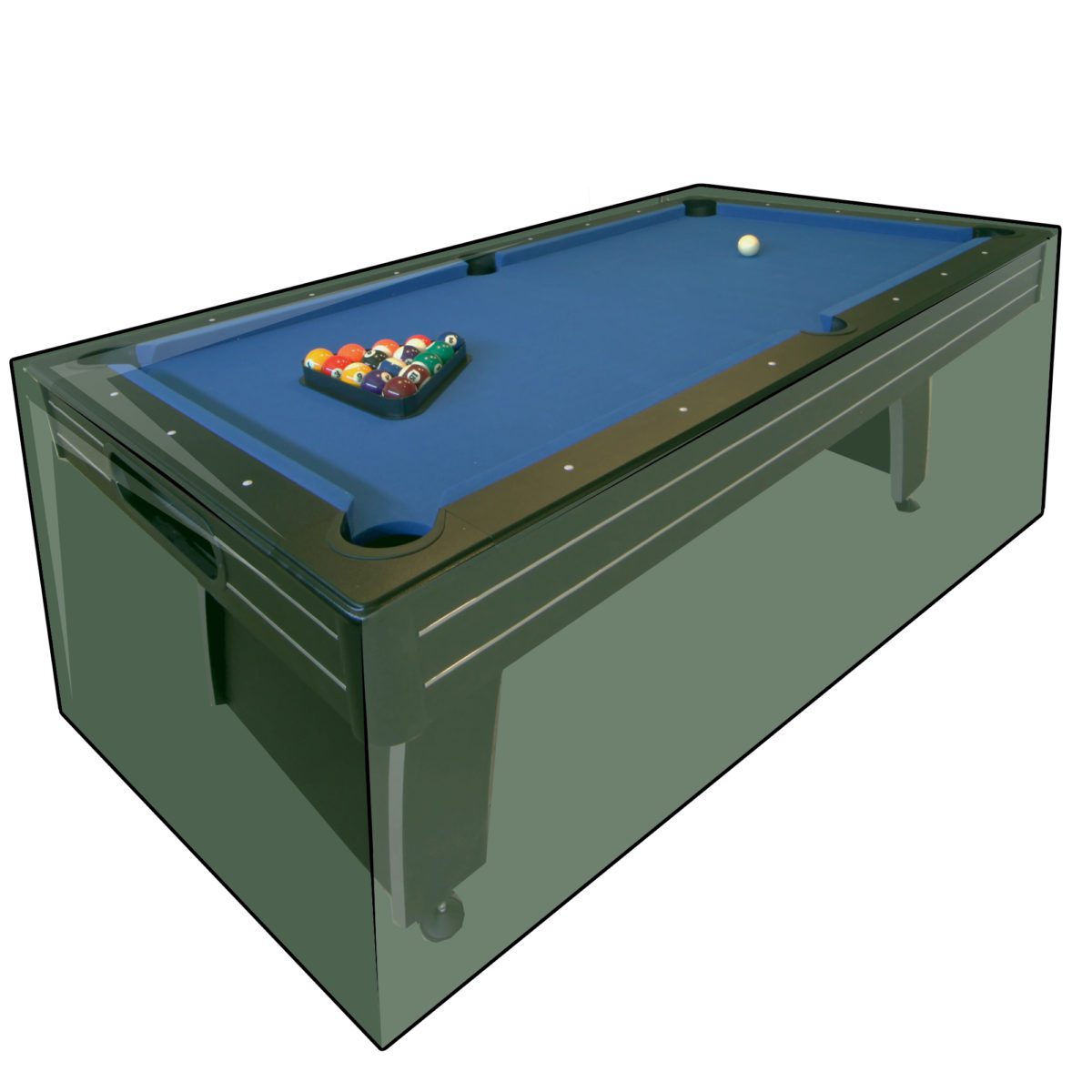 Pool Table Cover HDPE long skirt
