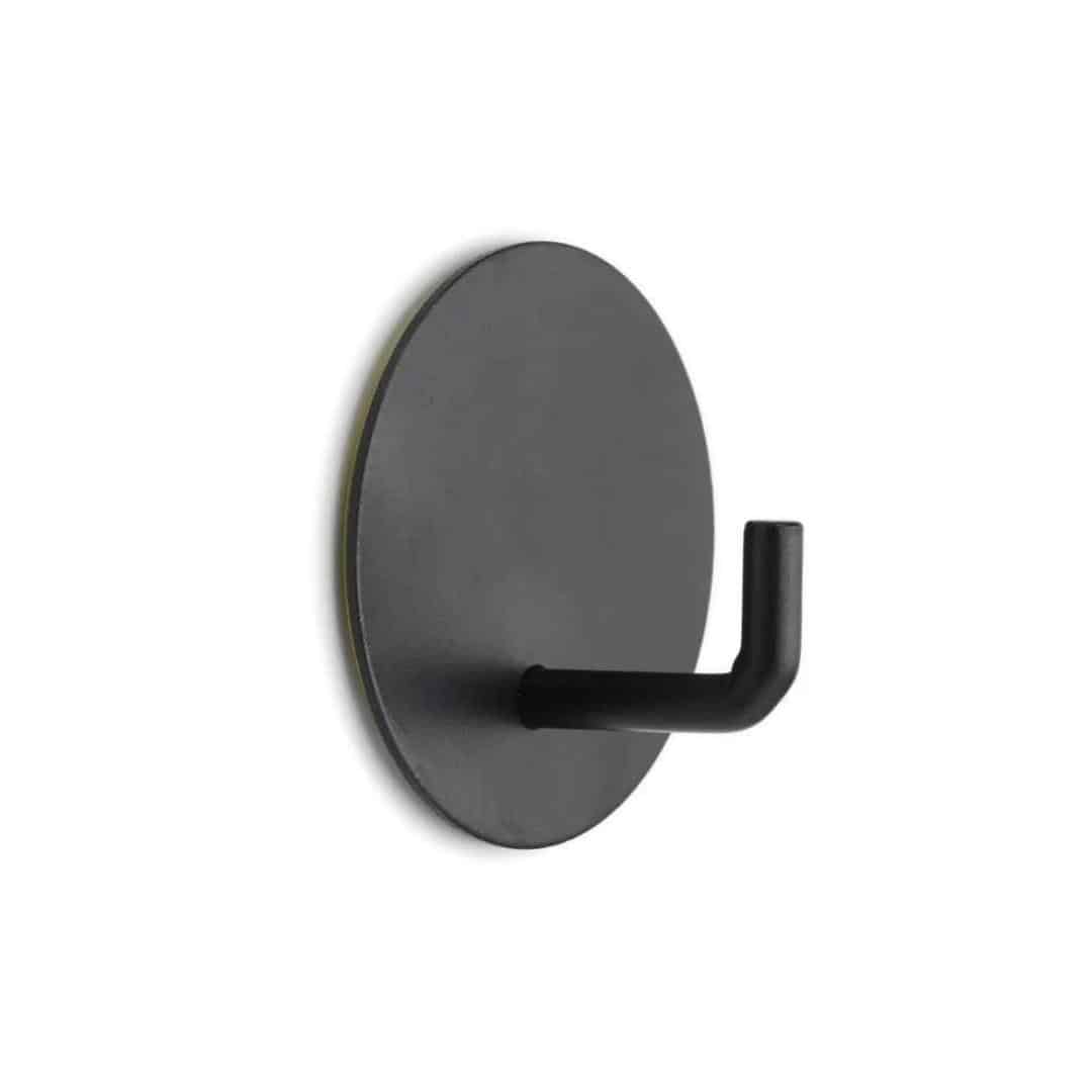 Adhesive Round Hooks - 3pk