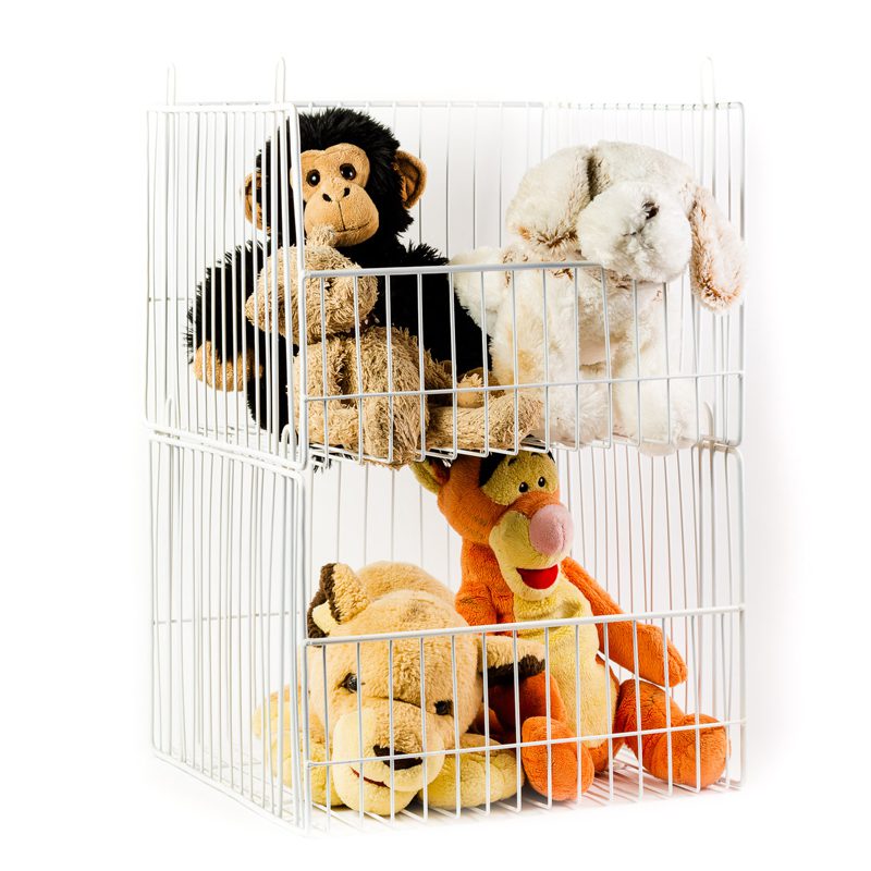 Square Wire Stacking Basket