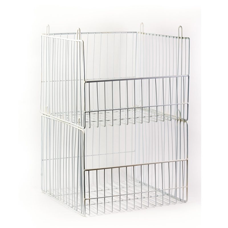 Square Wire Stacking Basket