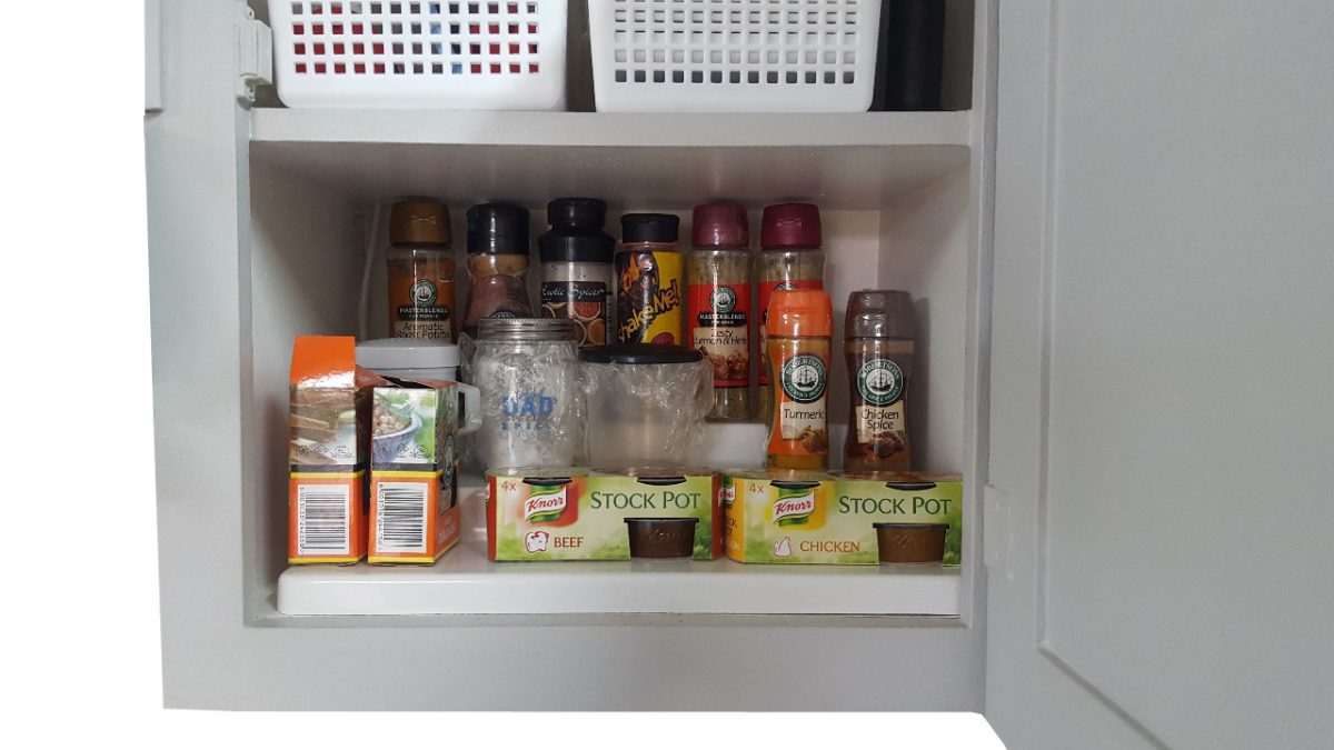 Stepped Cupboard Space Organiser
