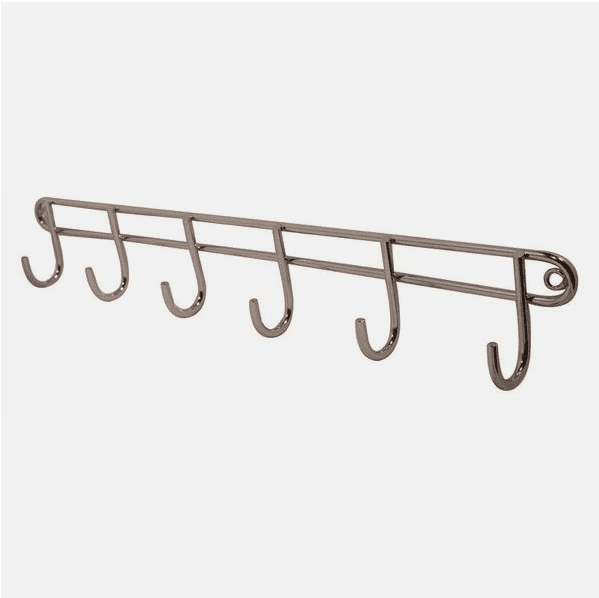 Utility Hook Rack - 6 Hooks