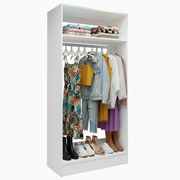 Built In Cupboard frame with hanging space