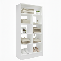 Built In Cupboard frame with shelving space