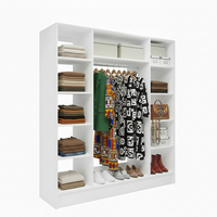 4-Door Built in Cupboard carcass only (no doors)