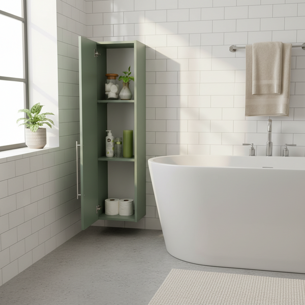 Una Tall Boy Bathroom Cupboard