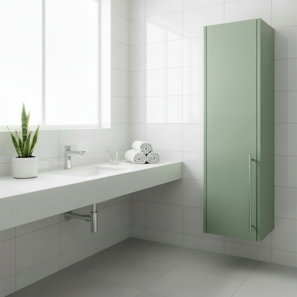 Una Tall Boy Bathroom Cupboard