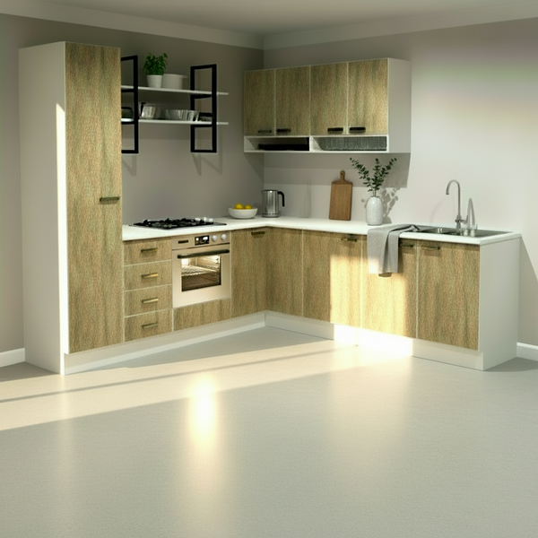 Modern Corner Tia Starter Kitchen