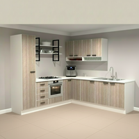 Modern Corner Tia Starter Kitchen