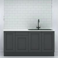 Modern shaker mini kitchen