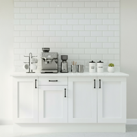Modern shaker mini kitchen