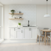 Modern shaker mini kitchen