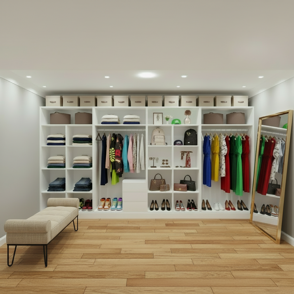 Built in walk in closet (4m)