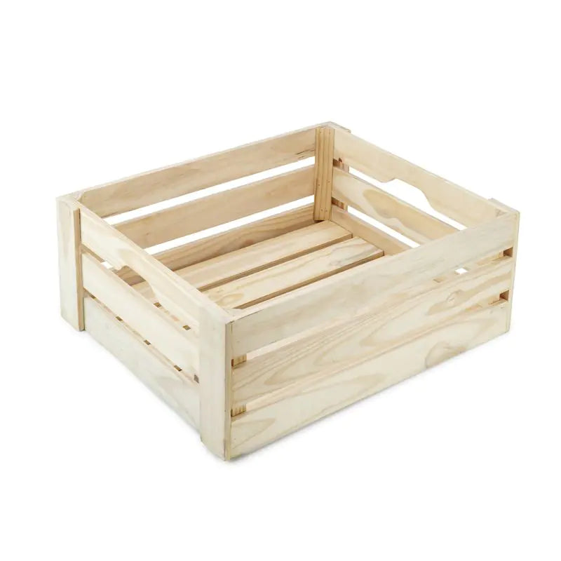 Raw Pine Drawer Crate - 450