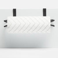 Squire multi-use paper towel holder - black