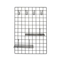 Metal Grid Board Black - 95x45cm