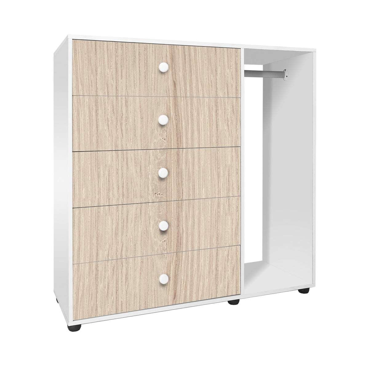 Chest of Drawers with Hanging Rail (NU10)