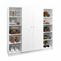 Wardrobe 1800 with 8 Shelves